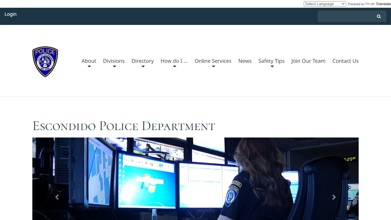 Home - Escondido Police Department